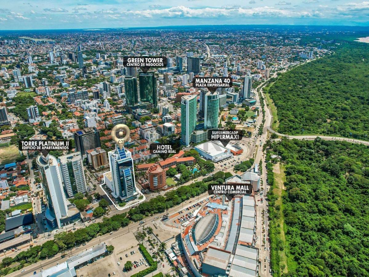 ALQUILER EQUIPETROL OFICINA EN TORRE DUO – Edificio Torre Duo, Equipetrol, Santa Cruz