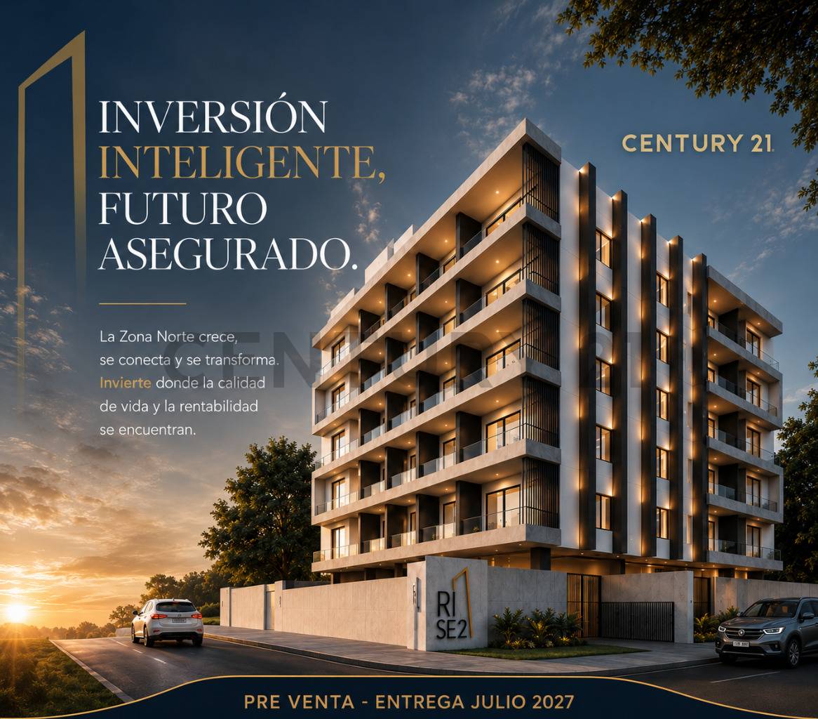PREVENTA EDIFICIO RISE 2 | DEPARTAMENTO MONOAMBIENTE (509) – Av. Banzer y Av. Radial 27, 3er anillo C/Los Guapos, Norte, Santa Cruz